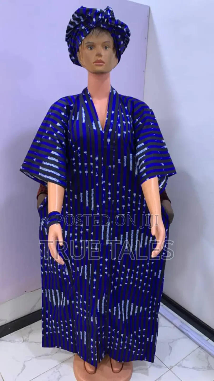 Comfortable Readymade Ankara Boubou/Abaya