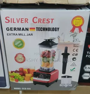 Silver Crest 2l Industrial 1000w Food Crusher Blender With 2 Jar