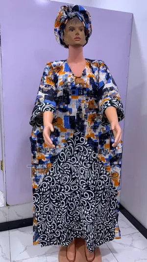 Comfortable Readymade Ankara Boubou/Abaya