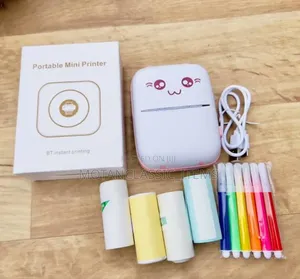 Portable Mini Printer With Accessories