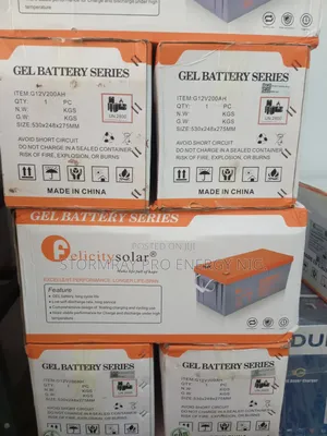 200ah Felicity Gel Battery