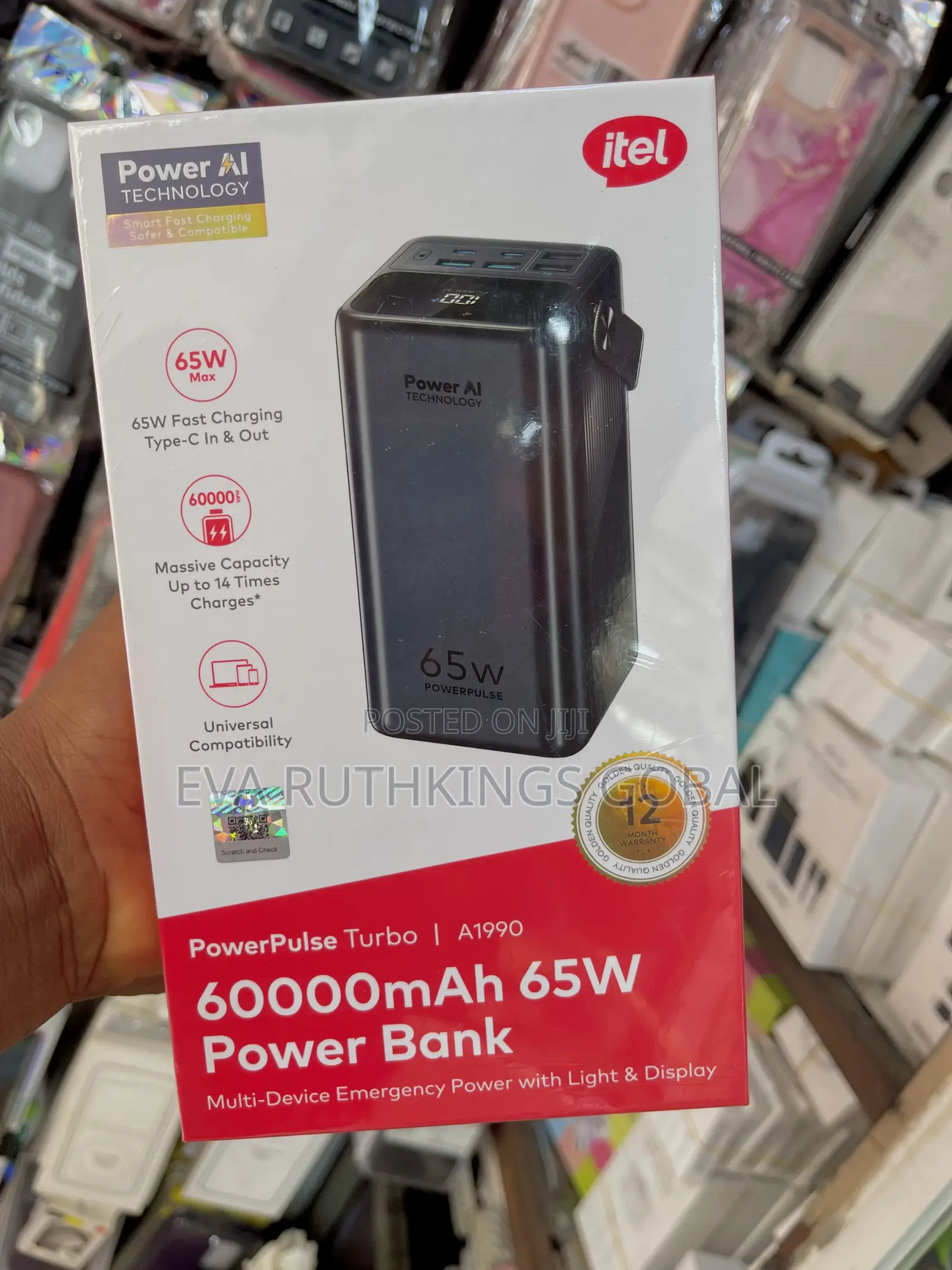 Itel Laptop Power Bank