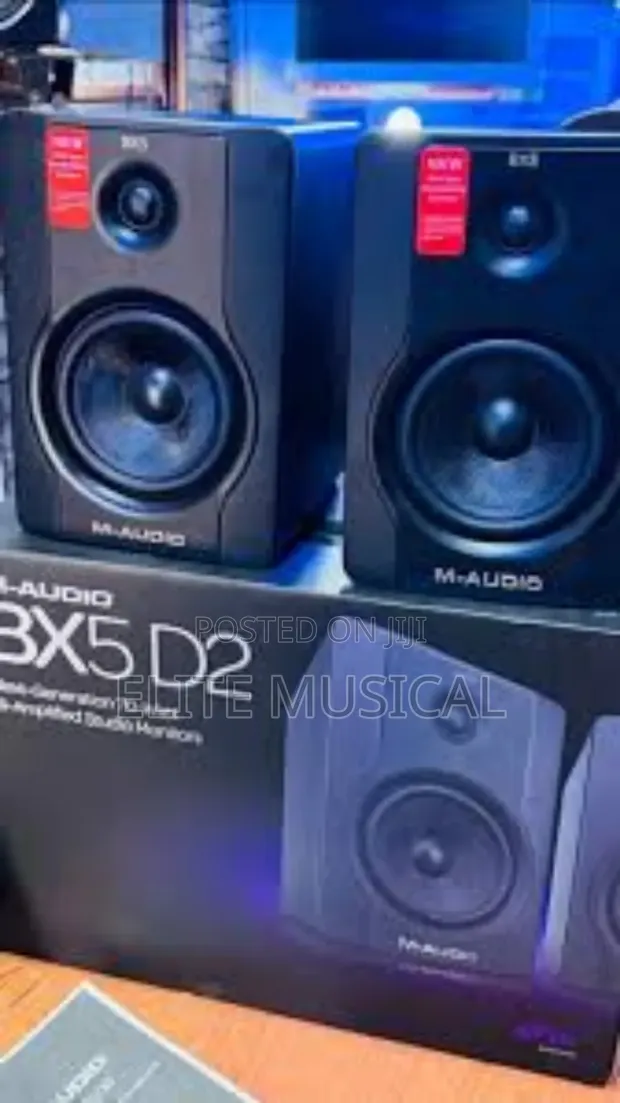 M-Audio Bx5 D2 2-Way Active Studio Monitor in Mushin Audio