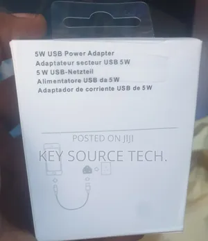 5w iPhone Usb Charger (Head and Cable)