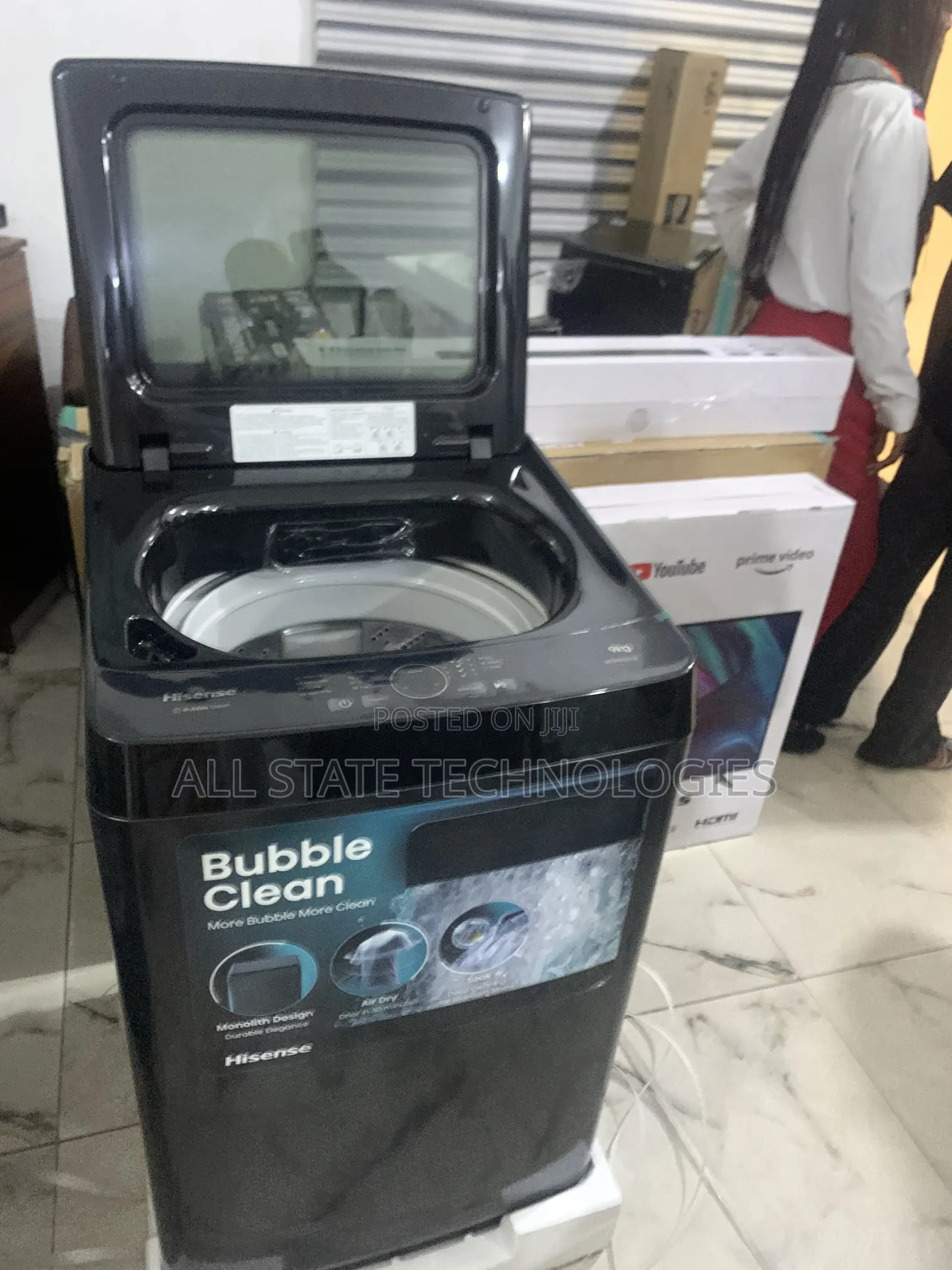 Hisense 9kg Top Loader – Fast Dry Spin