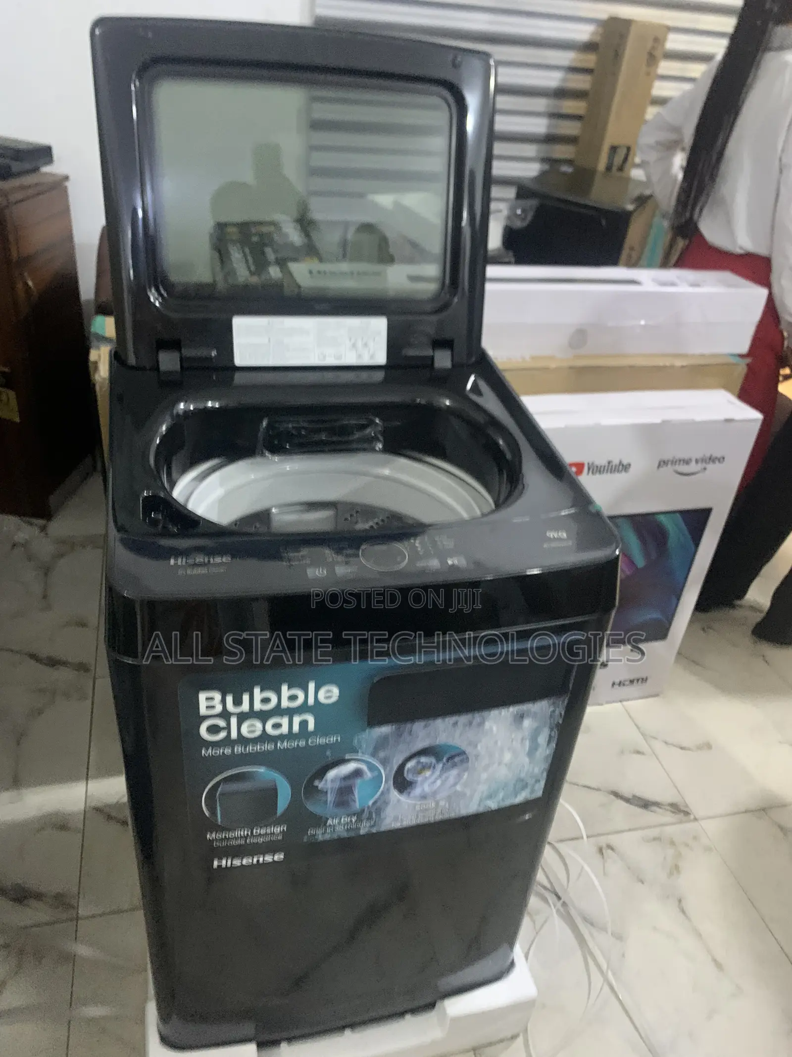 Hisense 9kg Automatic Washing Machine – Low Power Use