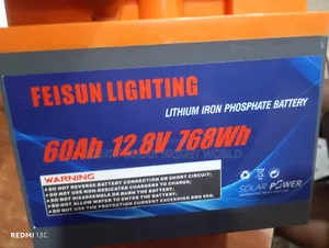 Feisun 60ah 12.8v Lithium (With Battery Jumper)