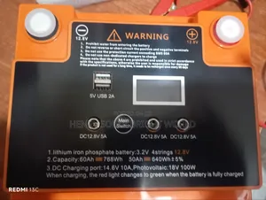 Feisun 60ah 12.8v Lithium (With Battery Jumper)