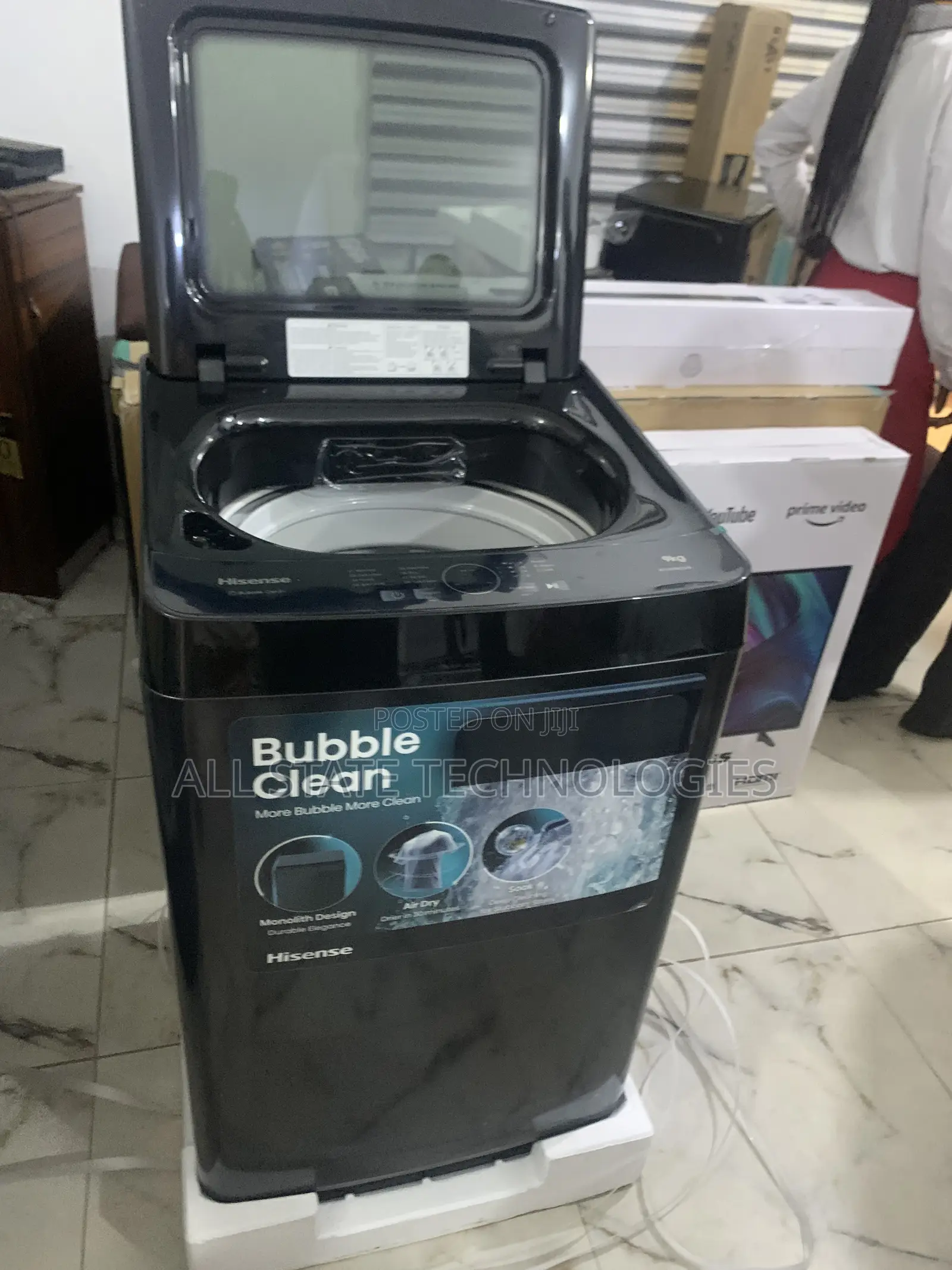 Hisense 9kg Washing Machine – Deep Clean Technology