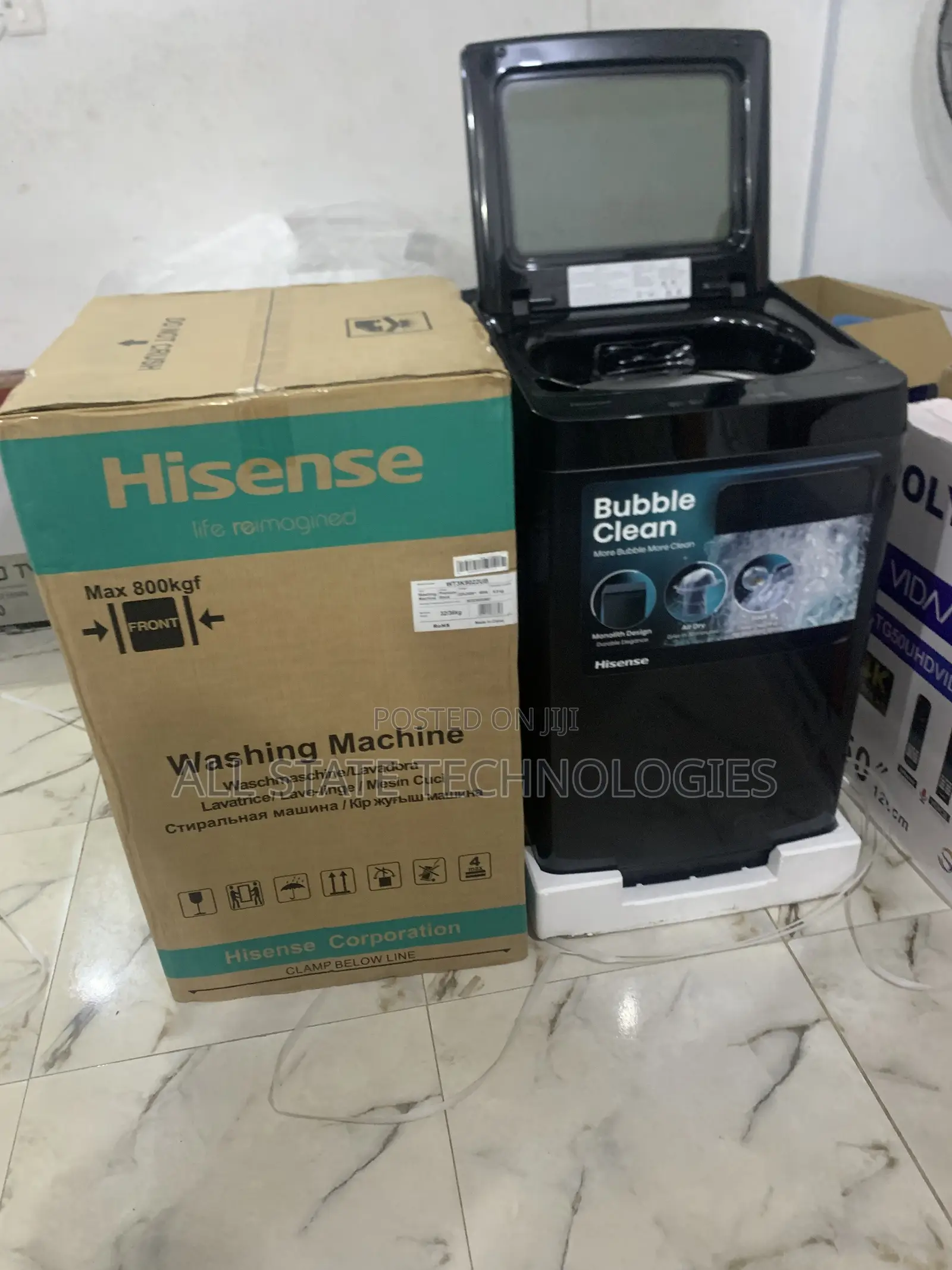 Hisense 9kg Washing Machine – Deep Clean Technology