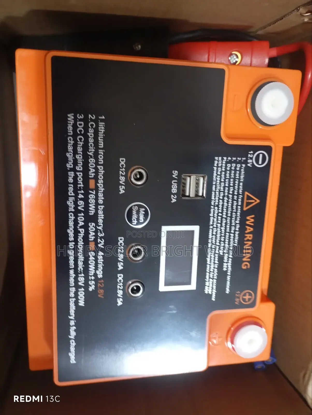 Feisun 60ah 12.8v Lithium (With Battery Jumper)