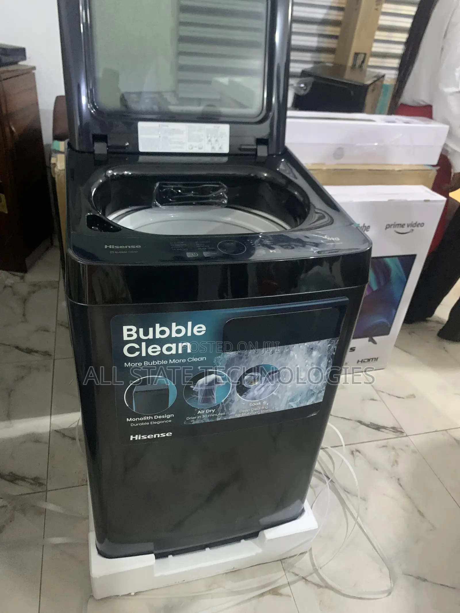 Hisense 9kg Automatic Washing Machine – Compact Design