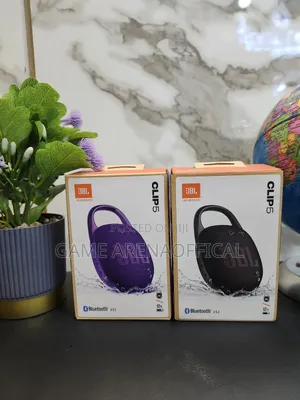 JBL Clip 5 – Wireless Portable Speaker (12h Playtime)