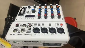 Professional Mixer Console 6-Channel Mixing Console Aux Paths Effect