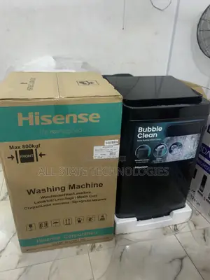 Hisense 9kg Washing Machine – Easy Drain and Spin