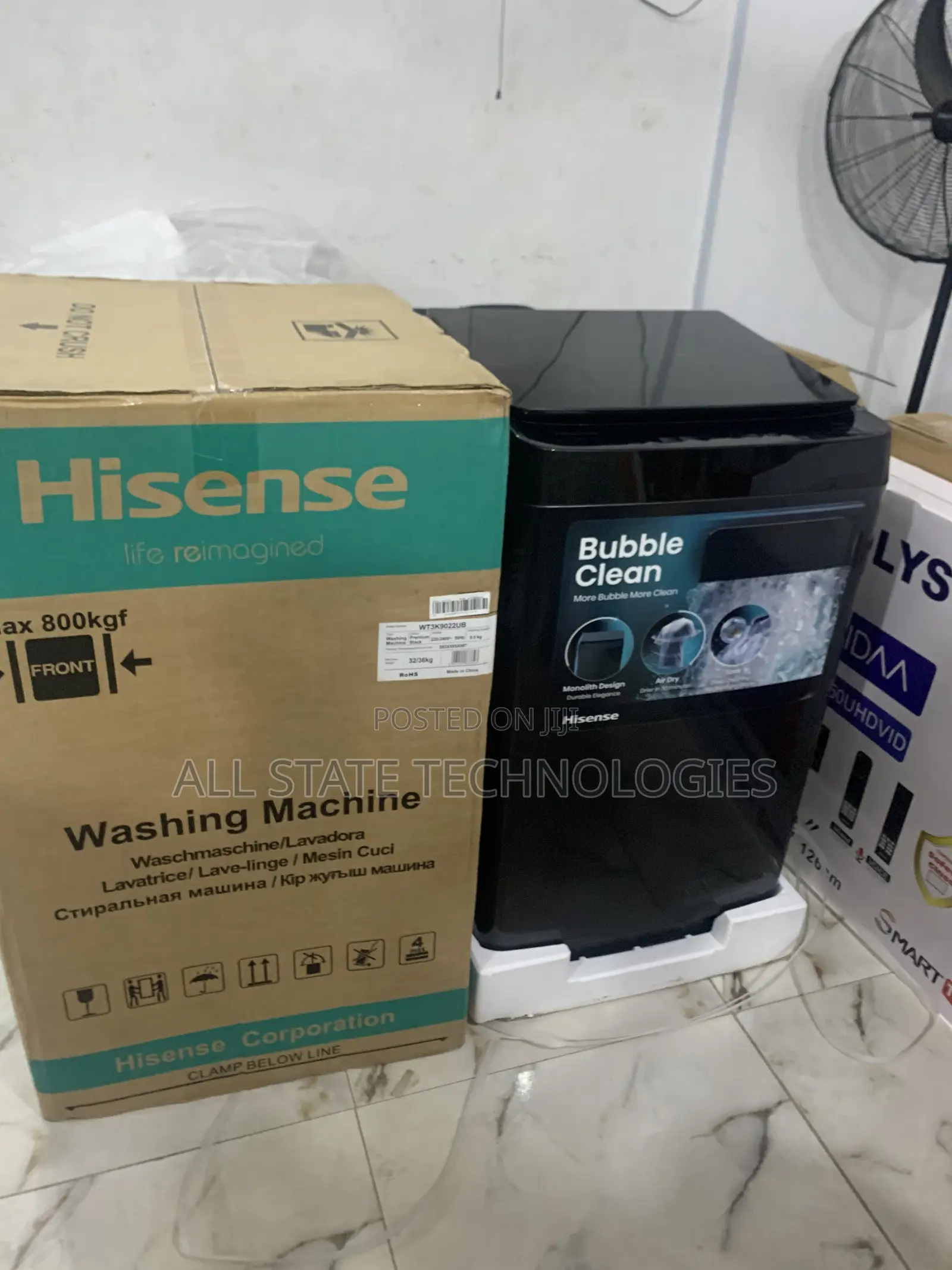 Hisense 9kg Top Load Washing Machine – User Friendly