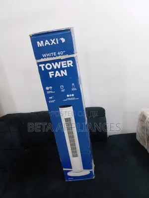 Maxi White Fan – Refreshing Air at Your Fingertips