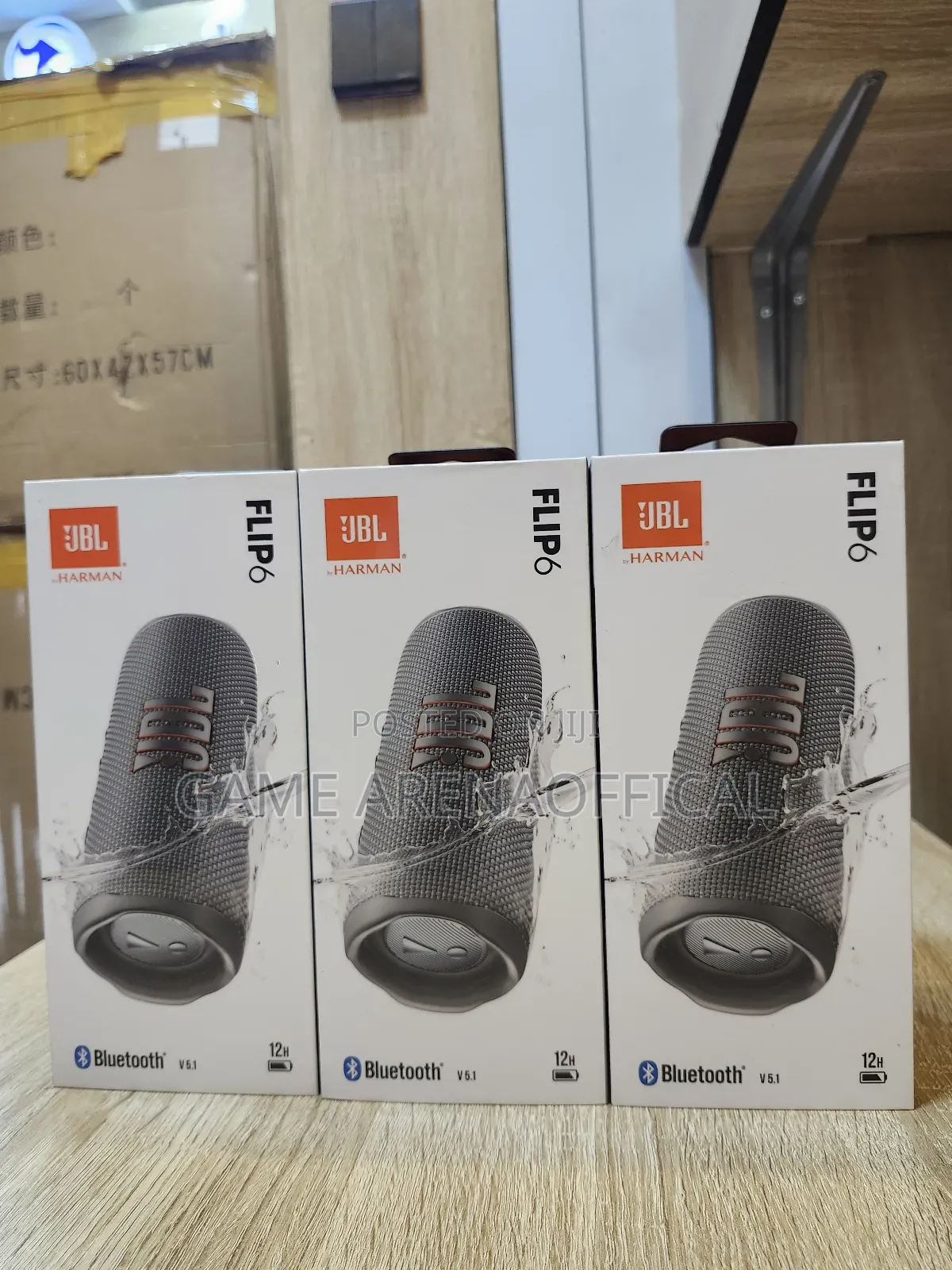 Original JBL Flip 6 – Waterproof Bluetooth Speaker