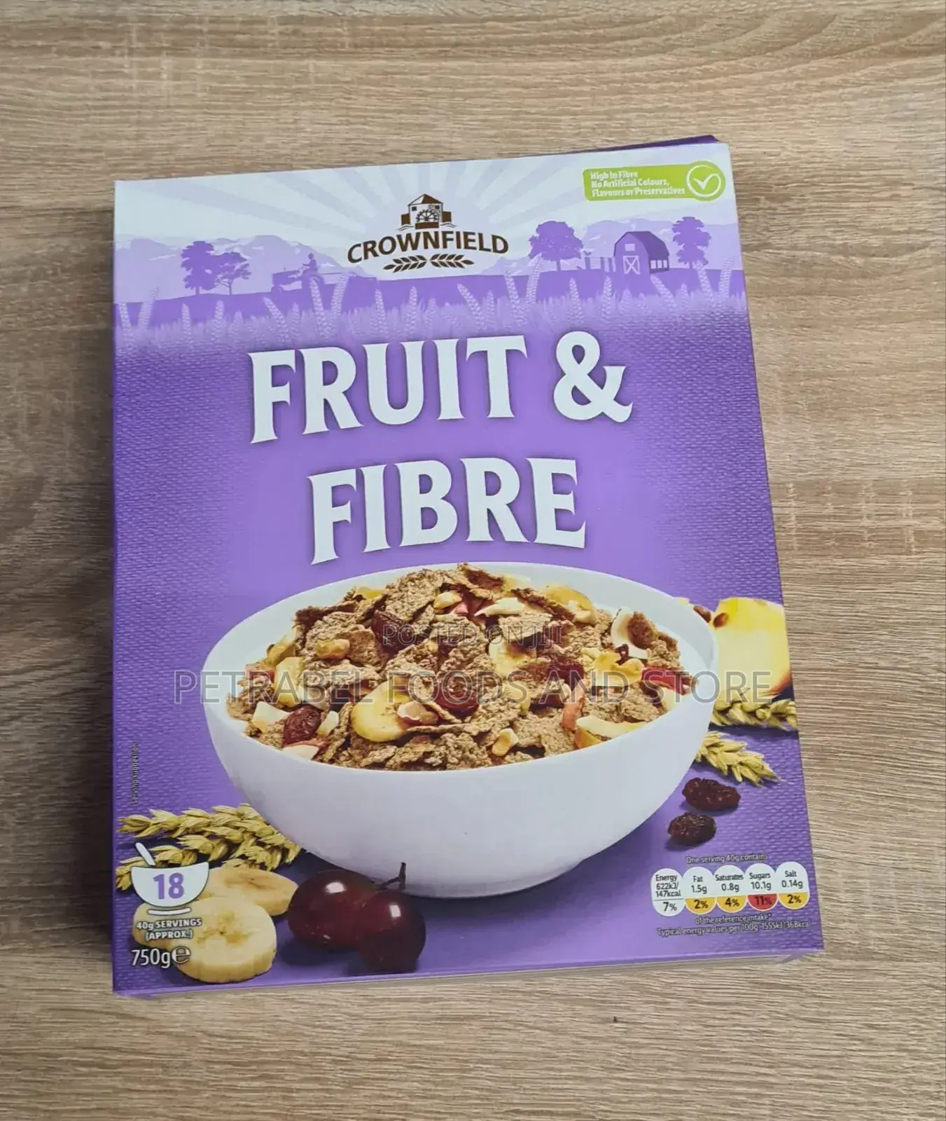 750g Crownfield Fruit and Fiber