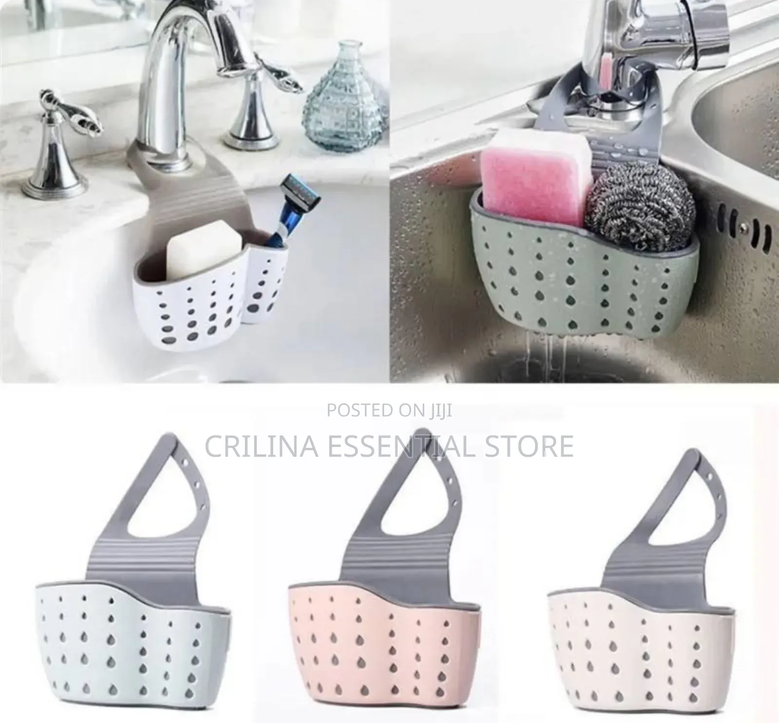 Sponge, Soap Toothbrush, Toothpaste Holder