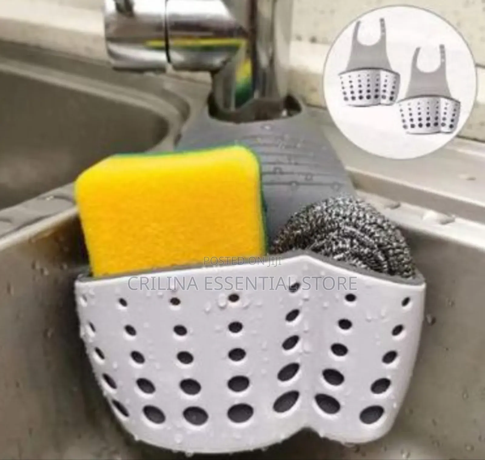 Sponge, Soap Toothbrush, Toothpaste Holder