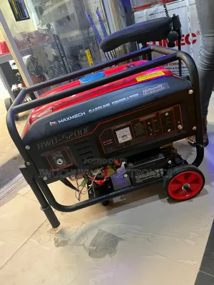 Rwd-5200e Maxmech Ruiwudi Line {Black And Red Series} Generator Set ✓✓