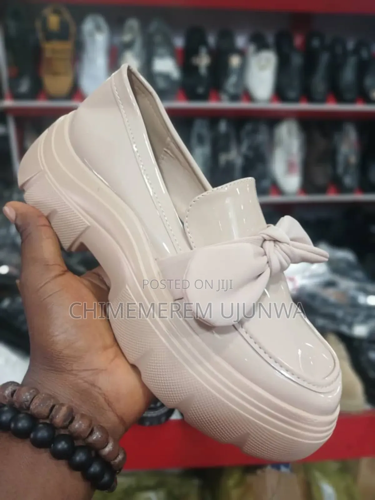 Fine Nude Coloured Loafers