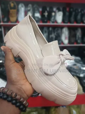 Fine Nude Coloured Loafers