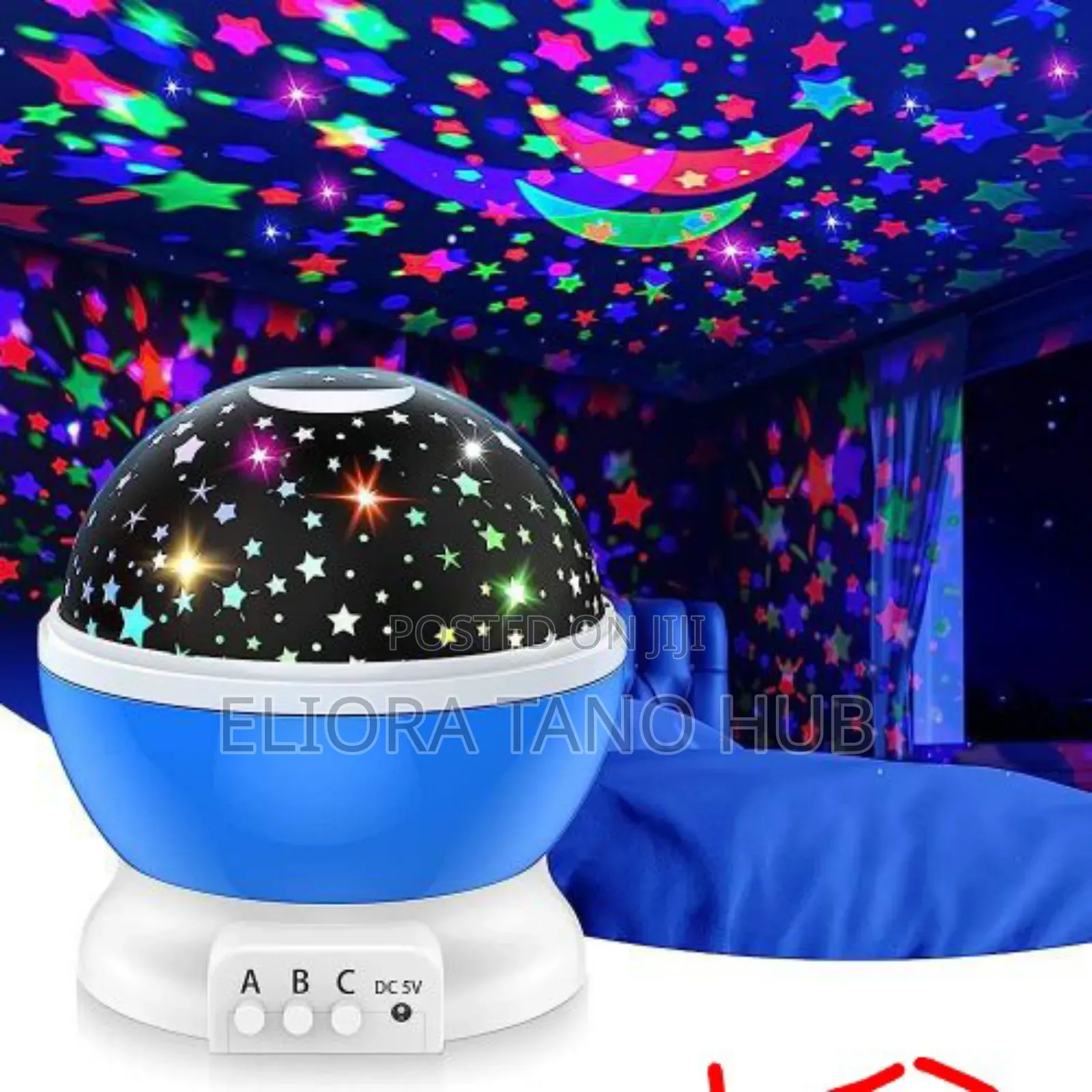 Star Master Rotating Projection Lamp Light