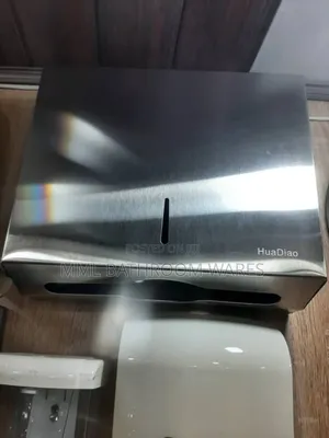 304 Lockable Wall Mount Stainless Steel Commercial Tissue Dispenser