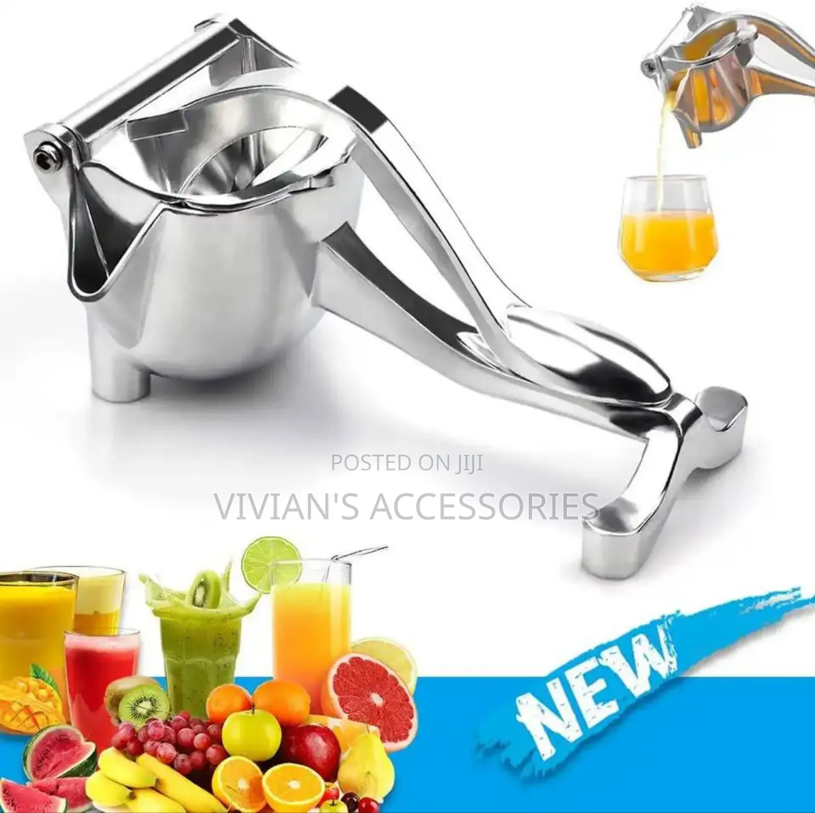 Aluminum Manual Fruit Press