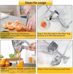 Aluminum Manual Fruit Press