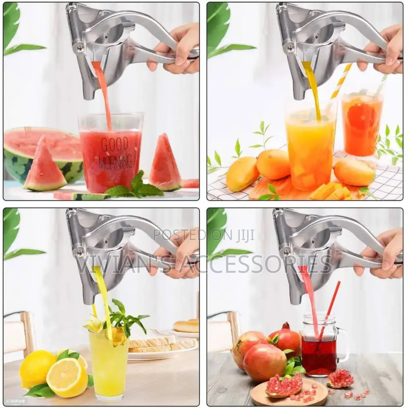Aluminum Manual Fruit Press