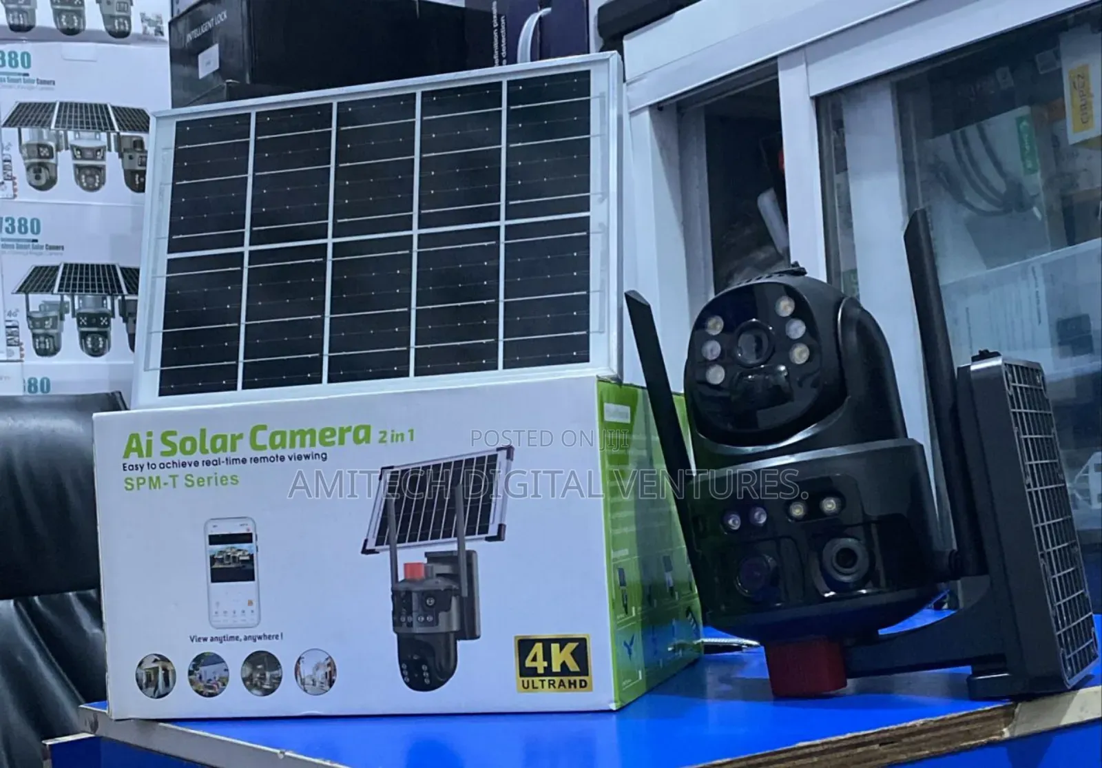 Eseecloud Solar Double Lense 4g Camera
