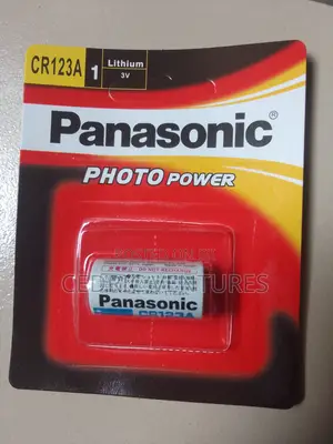 Panasonic Cr123a, Lr44 and Camelion Cr2430 Cr2450 Lithium Battery