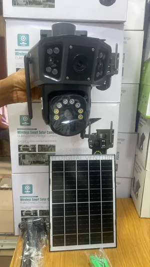 3 Video Ip Camera With Solar Panel