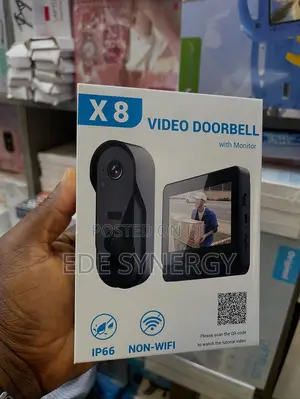 High Definition Video Doorbell With Indoor Monitor