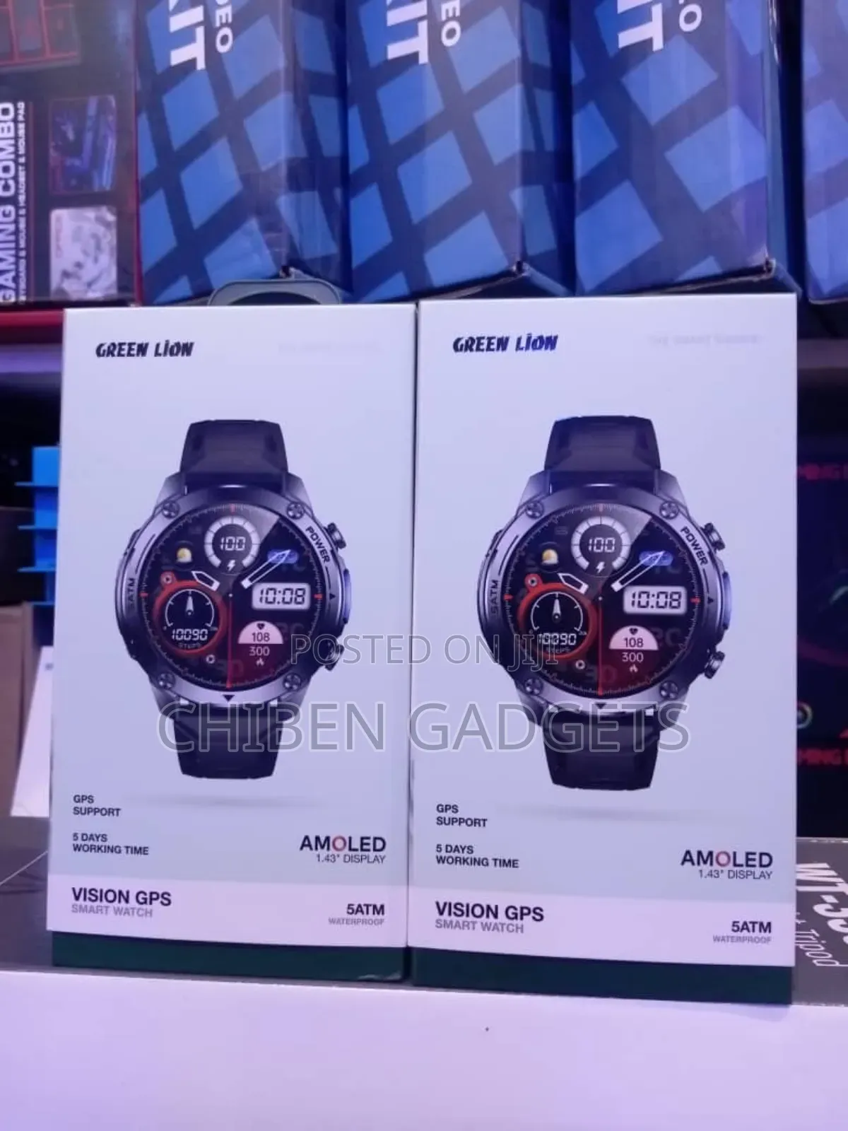 Green Lion Vision GPS Smartwatch