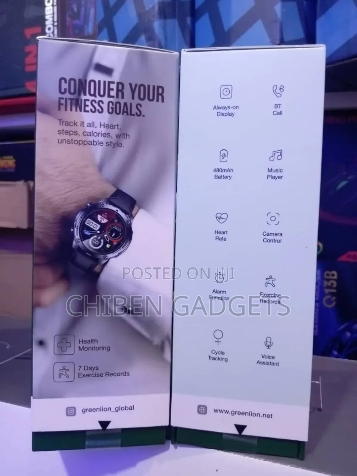 Green Lion Vision GPS Smartwatch