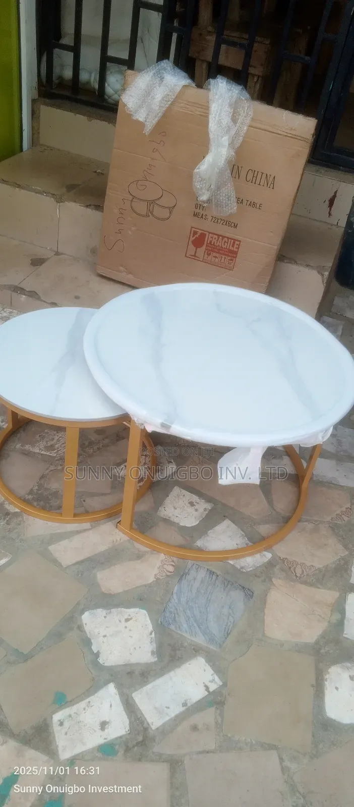 Ceramic Center Table 2in1