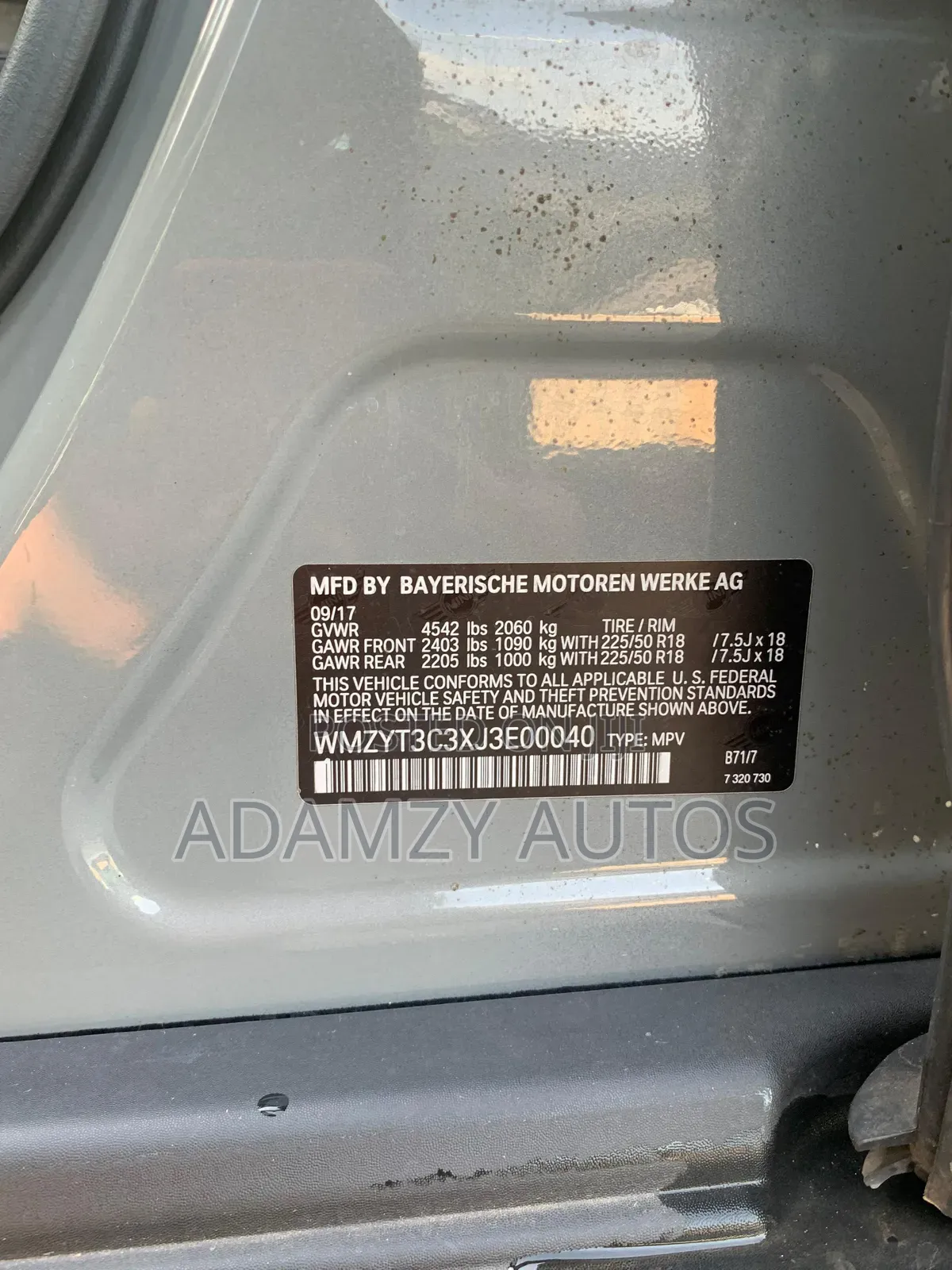 Mini Cooper 2018 Gray