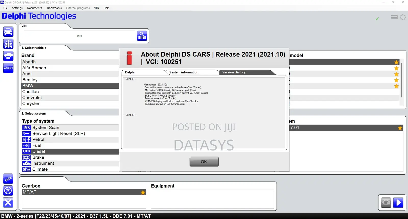 Autocom Delphi 2021.11 Cars Trucks Diagnostic Software