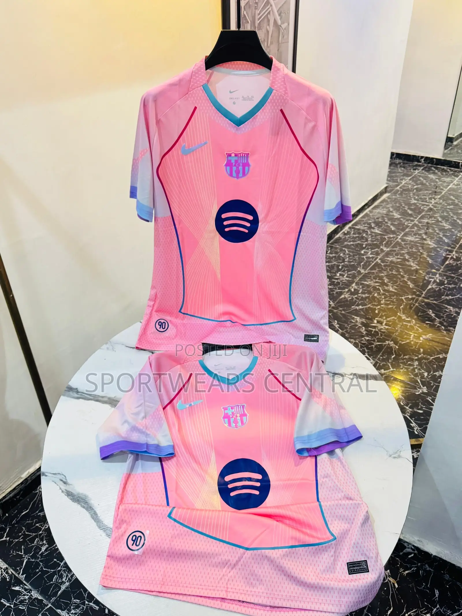 Barcelona Pink Jersey