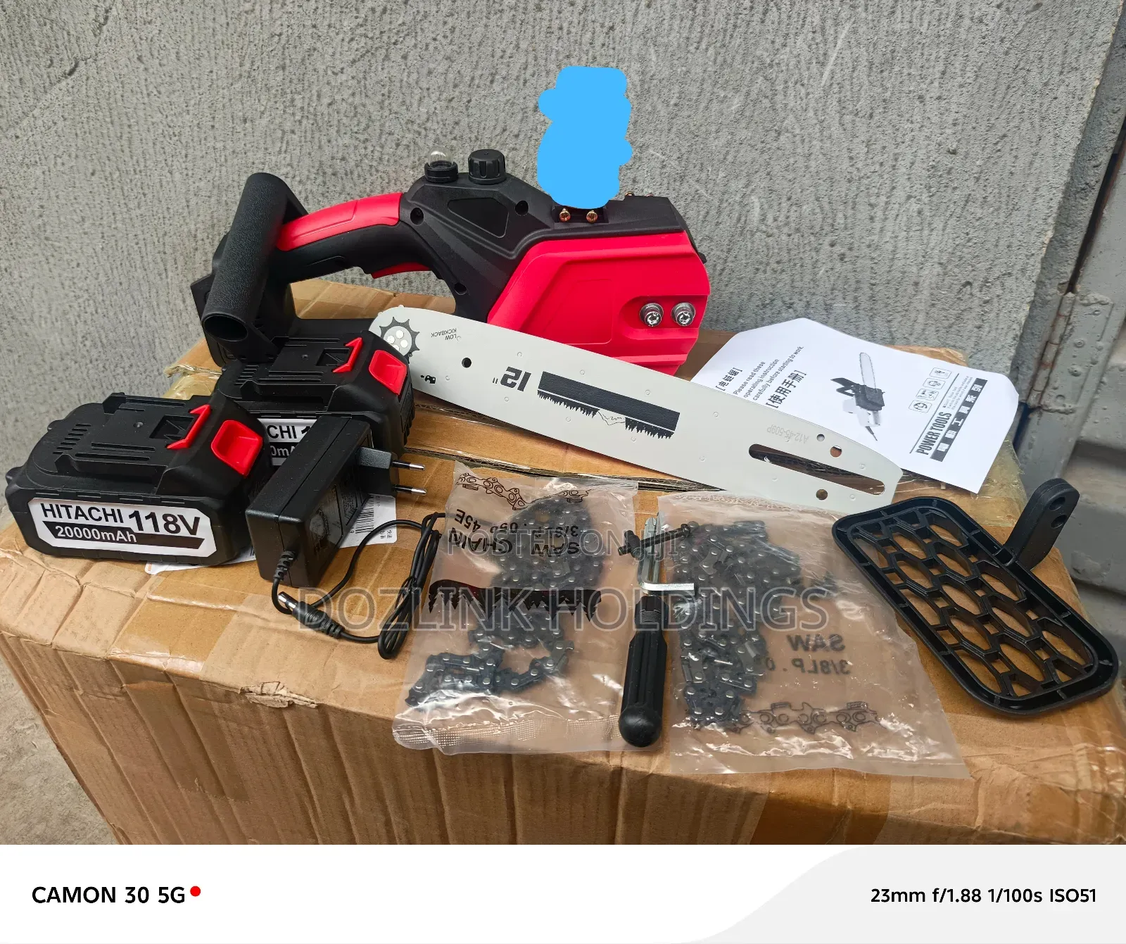 12" Rechargeable Chainsaw