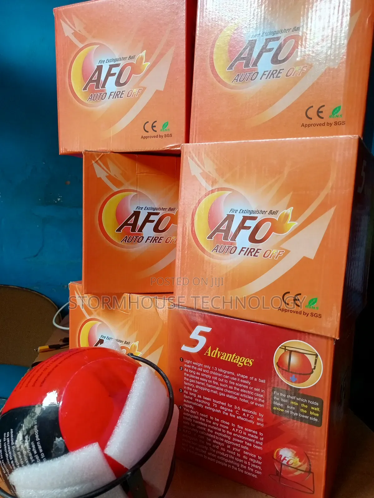 Fire Extinguisher Ball