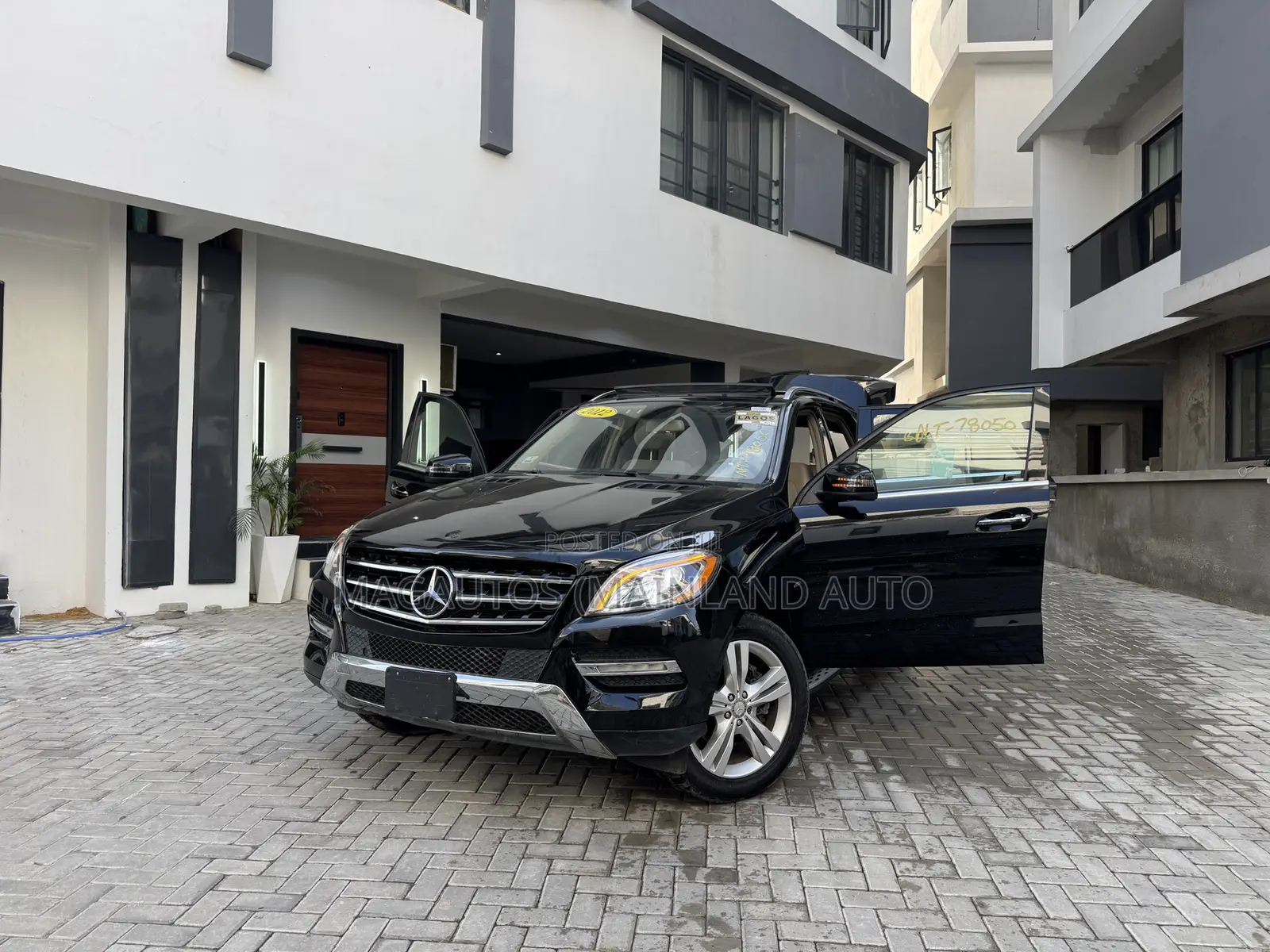 Mercedes-Benz M Class ML 350 4Matic 2012 Black