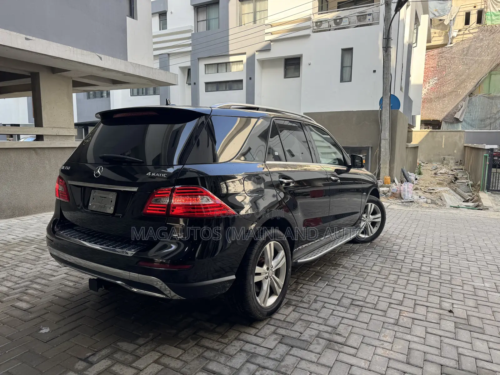 Mercedes-Benz M Class ML 350 4Matic 2012 Black