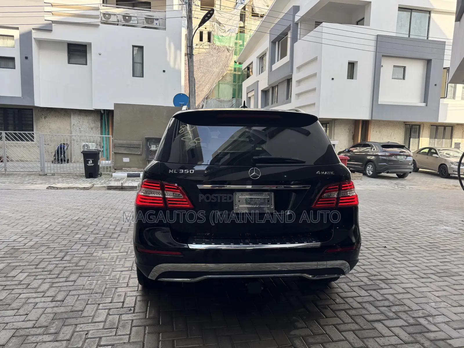 Mercedes-Benz M Class ML 350 4Matic 2012 Black