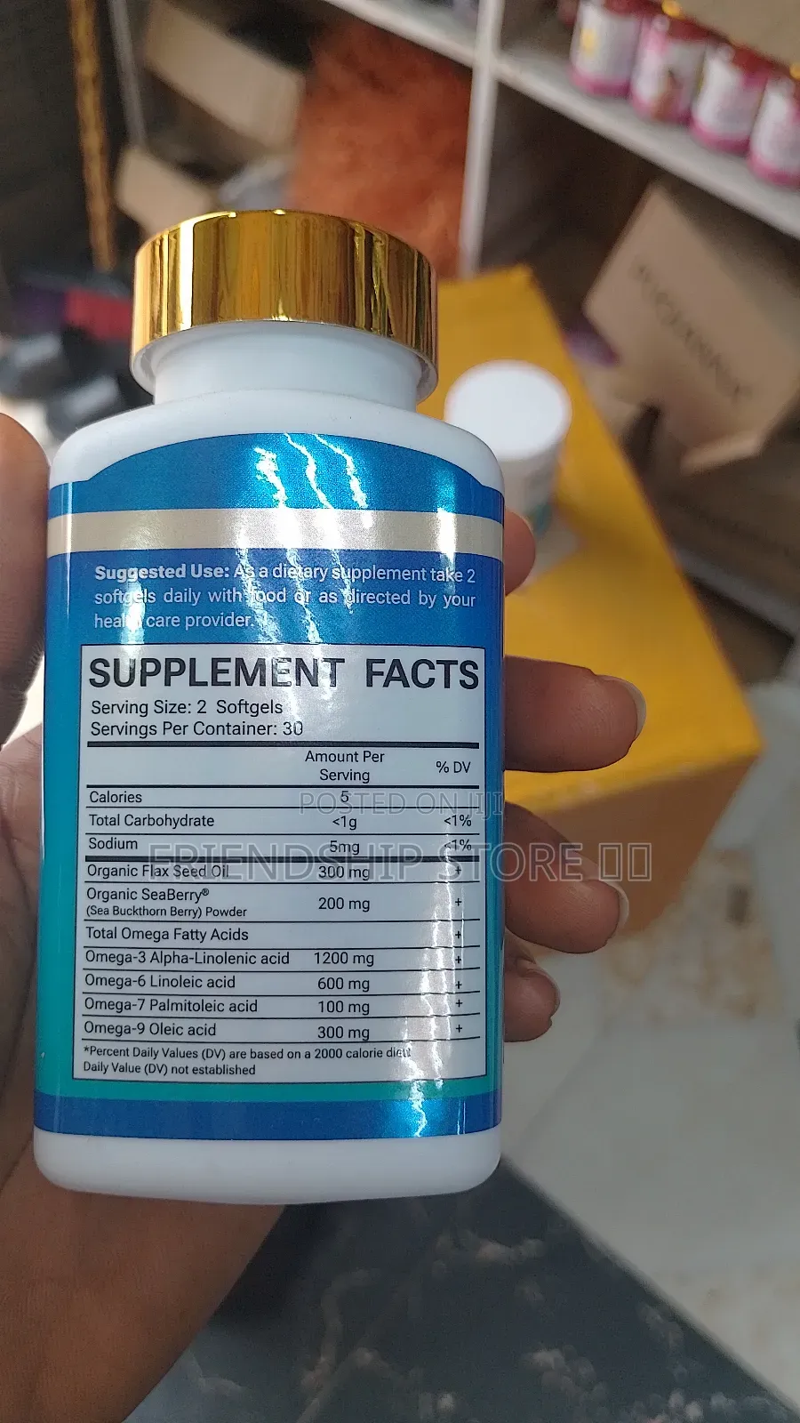 Omega 3-6-7-9 Soft Gels