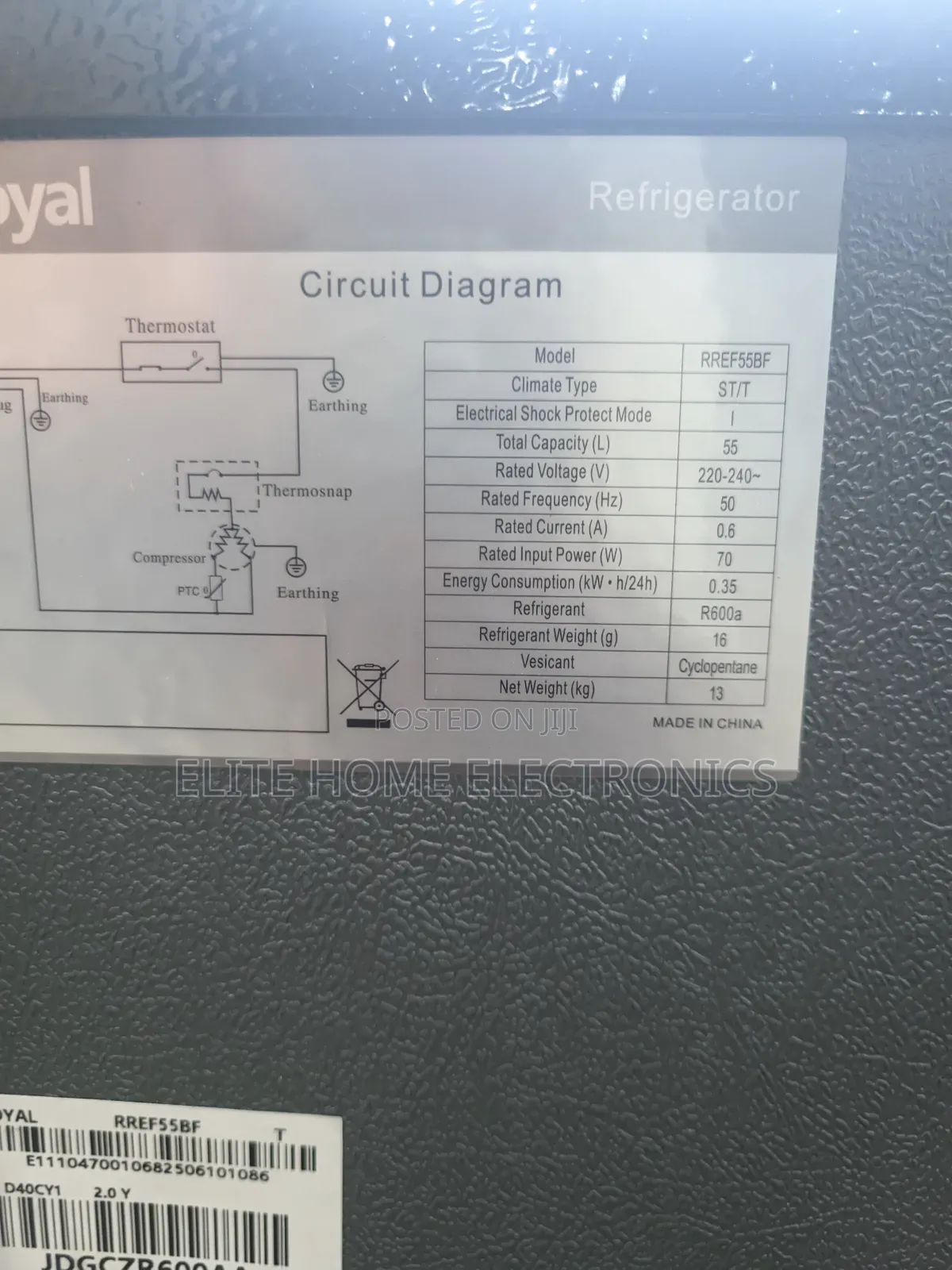 Royal Bedside Refrigerator